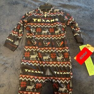 NFL Houston Texans Kids Pajamas - Black and Red